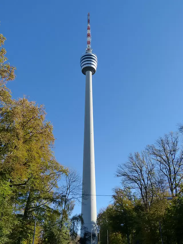 The old Stuttgart Television tower