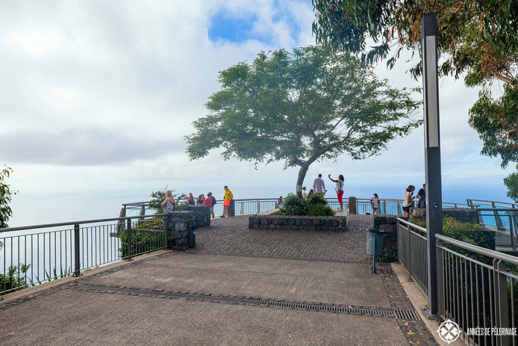 Cabo Girão skywalk viewing platform