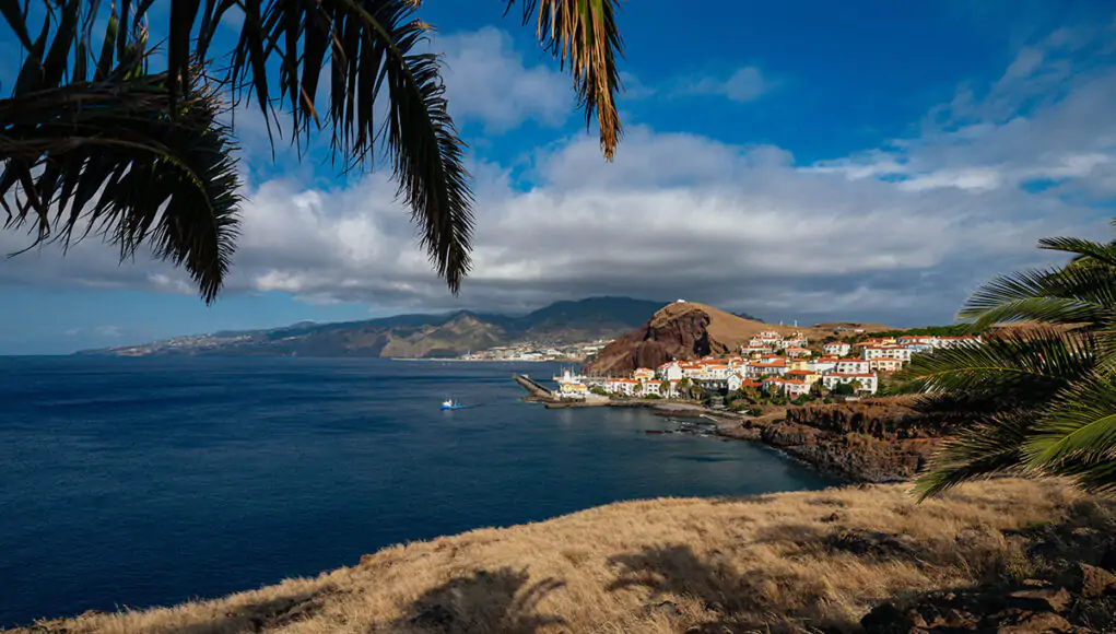 a little fishing village in maderia