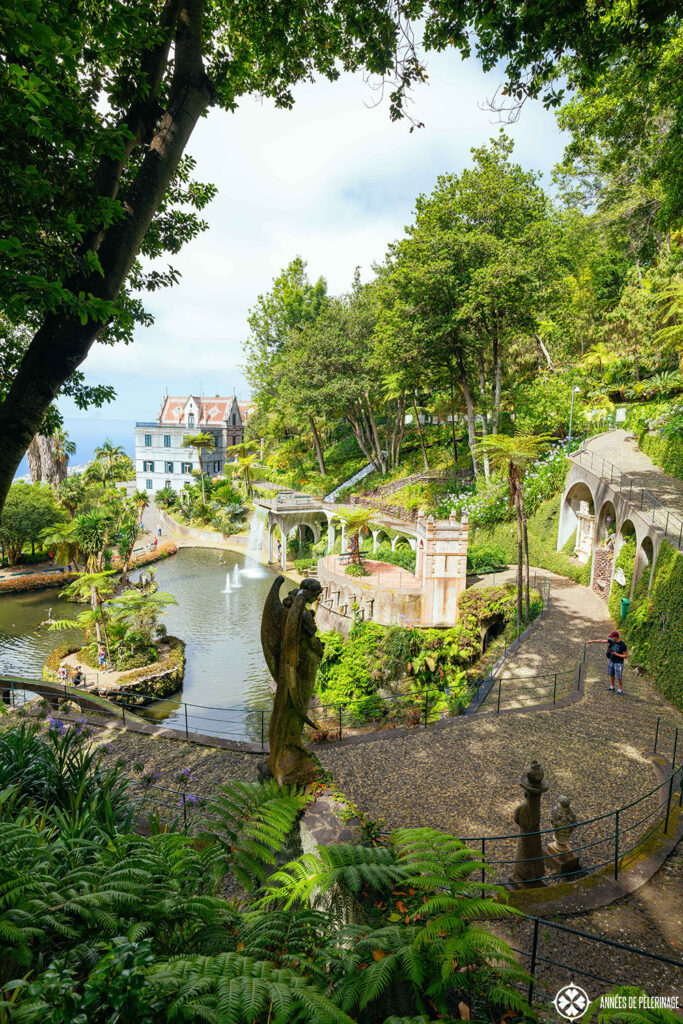 Inside the Monte Palace tropical garden, Madeira