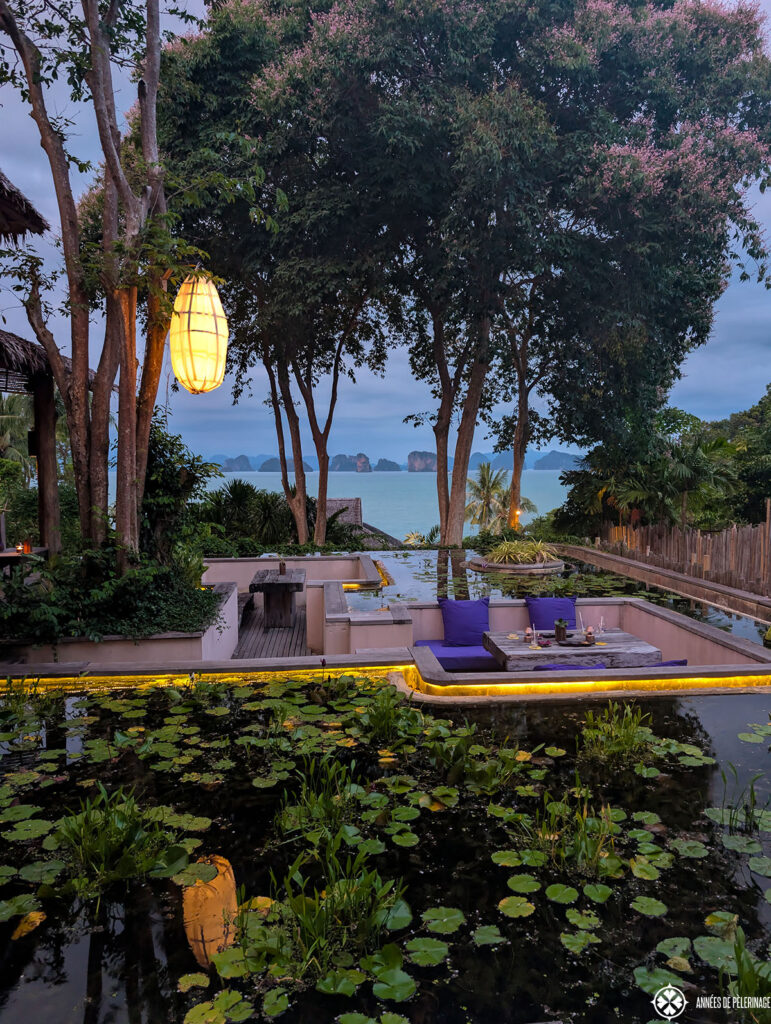 the beautiful bar at six senses koh yao noi