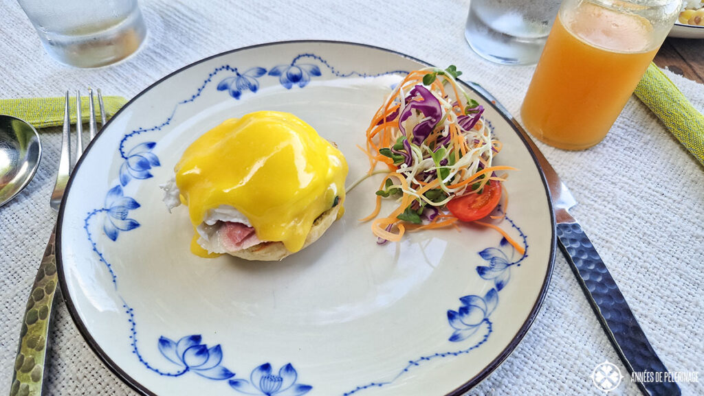 the egg benedict they serve at breakfast