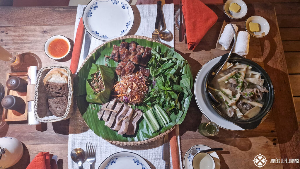 a typical vietnamese duck course
