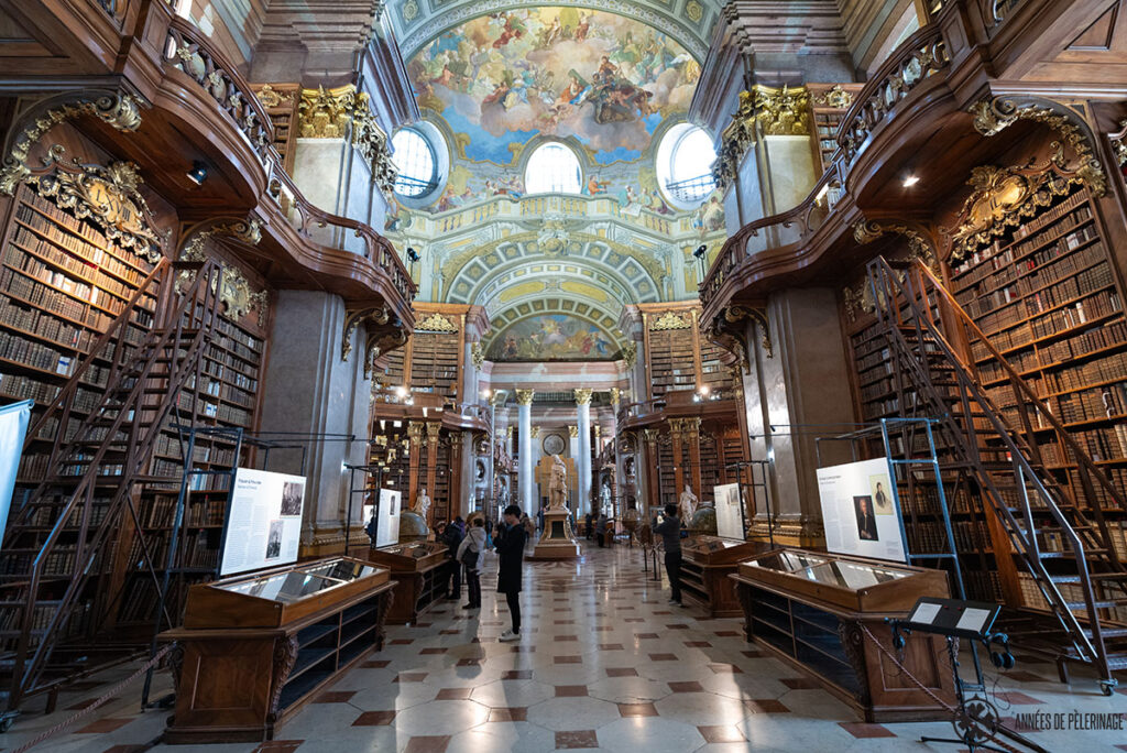 the state library in vienna, austria