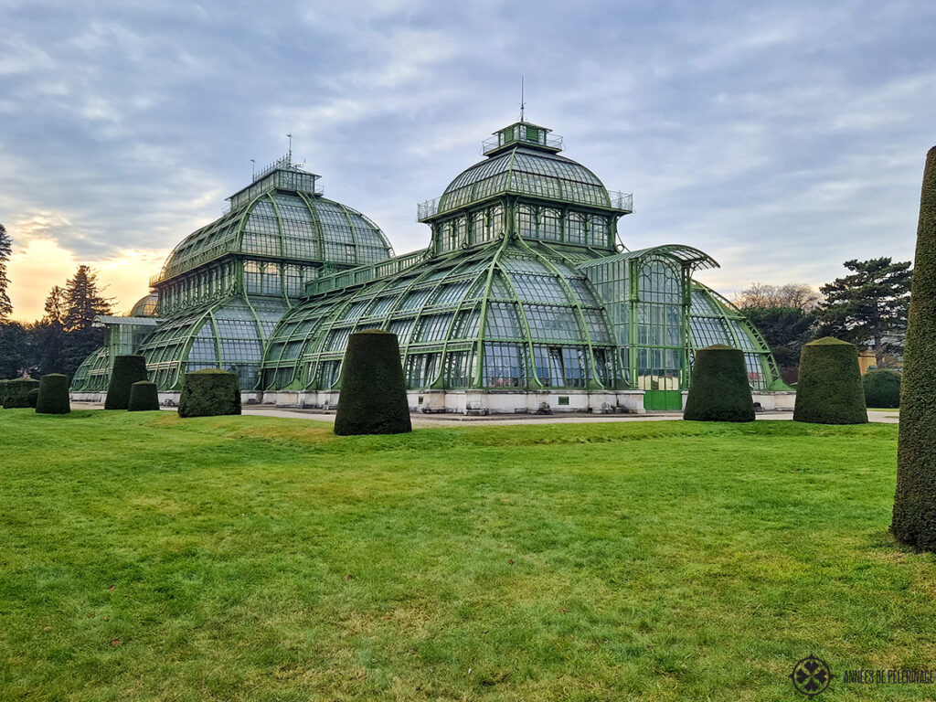 The palmenhaus conservatory in Vienna